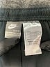 Nike 100% Polyester Stripes Black Track Pants Size XL - photo 4