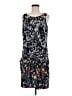BCBGMAXAZRIA Print Black Cocktail Dress Size M - photo 1