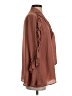Zara 100% Polyester Brown 3/4 Sleeve Blouse Size S - photo 4