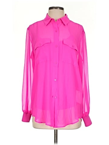 DKNY Long Sleeve Blouse (view 1)