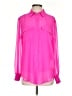 DKNY Color Block Pink Long Sleeve Blouse Size S - photo 1