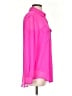 DKNY Color Block Pink Long Sleeve Blouse Size S - photo 4