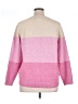 Cupcakes & Cashmere Color Block Pink Pullover Sweater Size 1X - photo 2