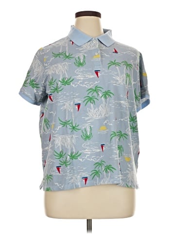 Lands' End Short Sleeve Polo (view 1)