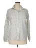 Chaps 100% Cotton Polka Dots Ivory Long Sleeve Button-Down Shirt Size XL - photo 1