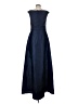 Alfred Sung 100% Polyester Blue Cocktail Dress Size 4 - photo 2