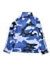 Adidas 100% Polyester Print Blue Track Jacket Size 10 - 12 - photo 2