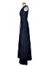 Alfred Sung 100% Polyester Blue Cocktail Dress Size 4 - photo 5