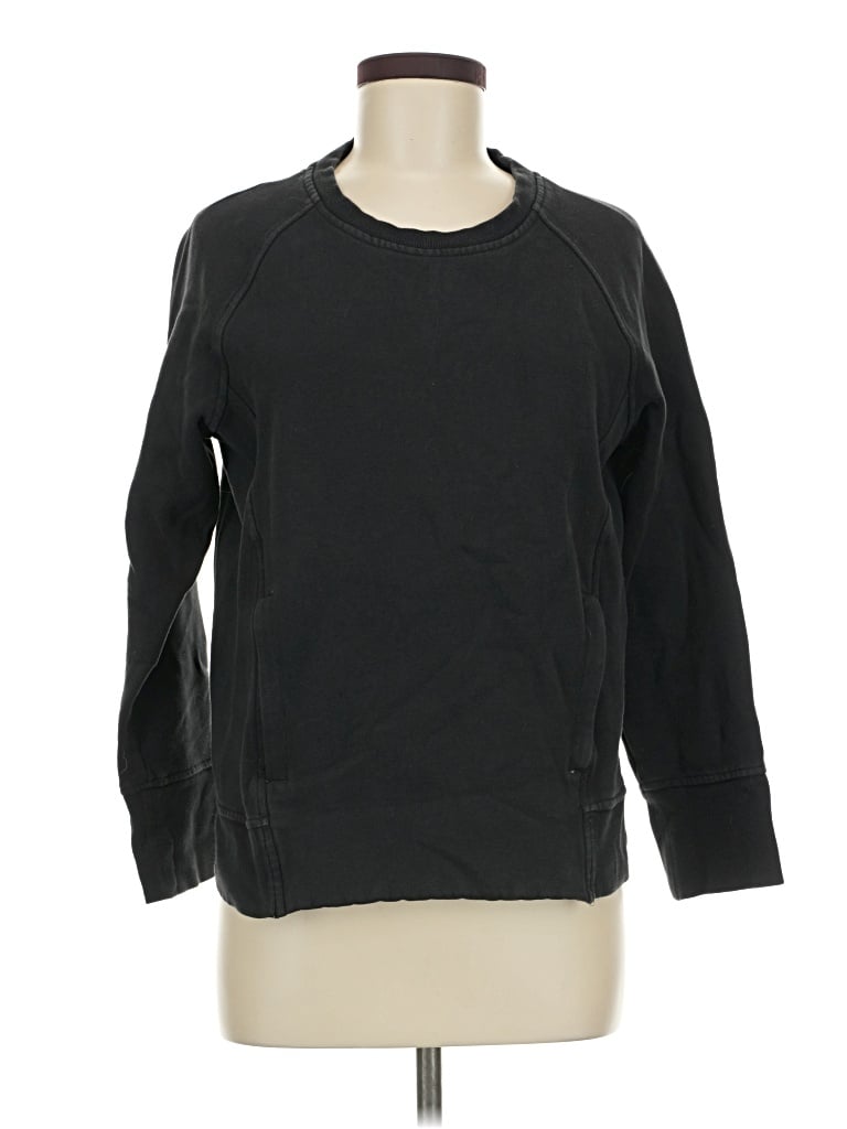 Pre-owned Lululemon Athletica Sweatshirt In Black