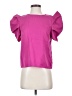 Shein Pink Short Sleeve Top Size 4 - photo 1