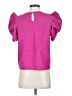 Shein Pink Short Sleeve Top Size 4 - photo 2
