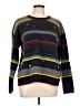 Pendleton Stripes Blue Gray Wool Pullover Sweater Size L - photo 1