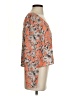 Astr 100% Polyester Orange Long Sleeve Blouse Size S (estimated) - photo 4