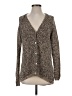 Joan Vass Tweed Brown Cardigan Size S - photo 1