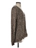 Joan Vass Tweed Brown Cardigan Size S - photo 4