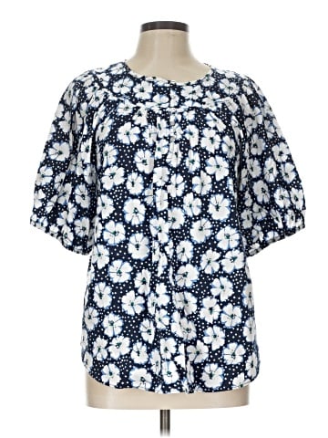Ann Taylor LOFT Short Sleeve Blouse (view 1)