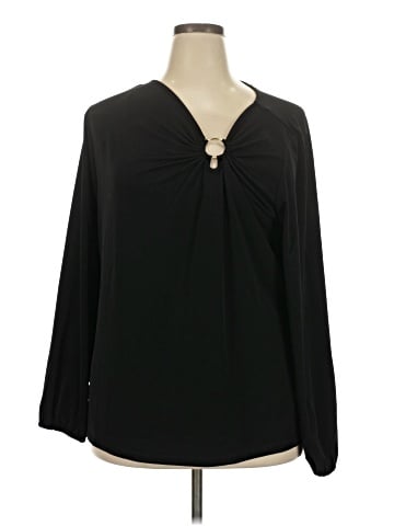 MICHAEL Michael Kors Long Sleeve Blouse (view 1)