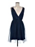 ASOS 100% Polyester Blue Cocktail Dress Size 8 - photo 1
