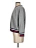 Joie 100% Cotton Color Block Gray Pullover Sweater Size S - photo 5