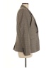 Central Park West Plaid Gray Blazer Size M - photo 4