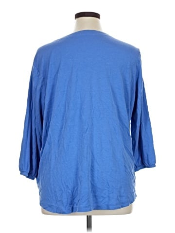 Lands' End 3/4 Sleeve T-Shirt (view 2)