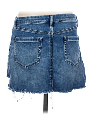 Chelsea & Violet Denim Skirt (view 2)