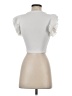 Zara Ivory Short Sleeve Top Size S - photo 2