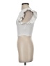 Zara Ivory Short Sleeve Top Size S - photo 5