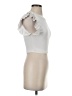 Zara Ivory Short Sleeve Top Size S - photo 4