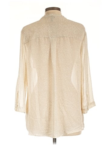 Maurices 3/4 Sleeve Blouse (view 2)
