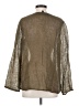 Eileen Fisher 100% Linen Tan Long Sleeve Blouse Size S - photo 2