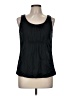 Ann Taylor Black Sleeveless Blouse Size 8 - photo 1