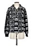 Billabong 100% Polyester Print Black Windbreaker Size S - photo 1