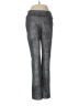 Lena Gabrielle Metallic Silver Active Pants Size 8 - photo 1