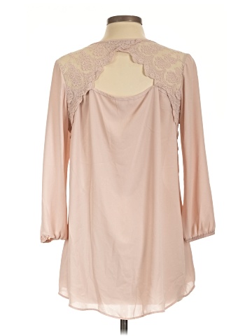 Charming Charlie 3/4 Sleeve Blouse (view 2)