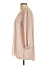 Charming Charlie 100% Polyester Tan 3/4 Sleeve Blouse Size L - photo 5