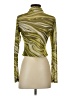 Garage Green Long Sleeve Blouse Size XS - photo 2