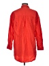 Pilcro Solid Red 3/4 Sleeve Button-Down Shirt Size M - photo 2