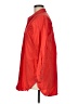 Pilcro Solid Red 3/4 Sleeve Button-Down Shirt Size M - photo 5