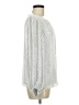 Vince Camuto 100% Polyester Silver Long Sleeve Blouse Size M - photo 4
