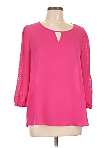 Market and Spruce 3/4 Sleeve Blouse (view 1)