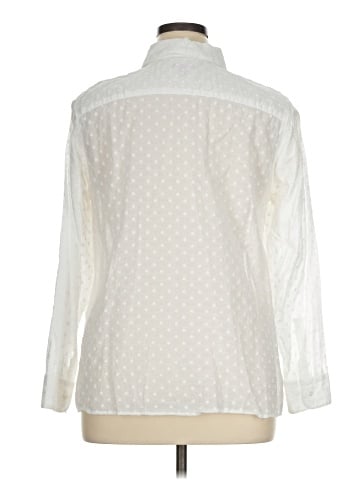 Talbots Long Sleeve Button-Down Shirt (view 2)