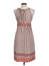 Max Studio Print Red Casual Dress Size L - photo 2