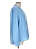 Alex Marie Blue Long Sleeve Blouse Size L - photo 4
