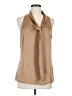 Covington 100% Polyester Tan Sleeveless Blouse Size M - photo 1