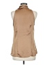 Covington 100% Polyester Tan Sleeveless Blouse Size M - photo 2