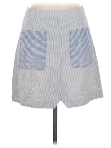 Pilcro and the Letterpress Denim Skirt (view 1)