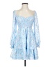 Altar'd State 100% Polyester Blue Cocktail Dress Size XS - photo 1