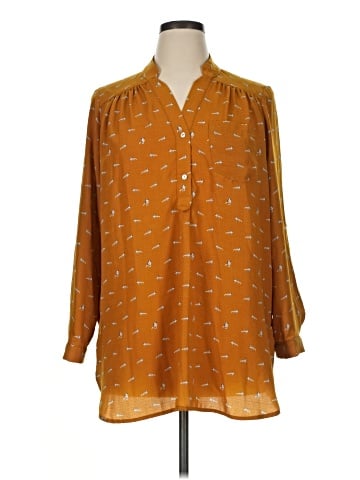 Fun2Fun 3/4 Sleeve Blouse (view 1)