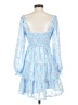 Altar'd State 100% Polyester Blue Cocktail Dress Size XS - photo 2